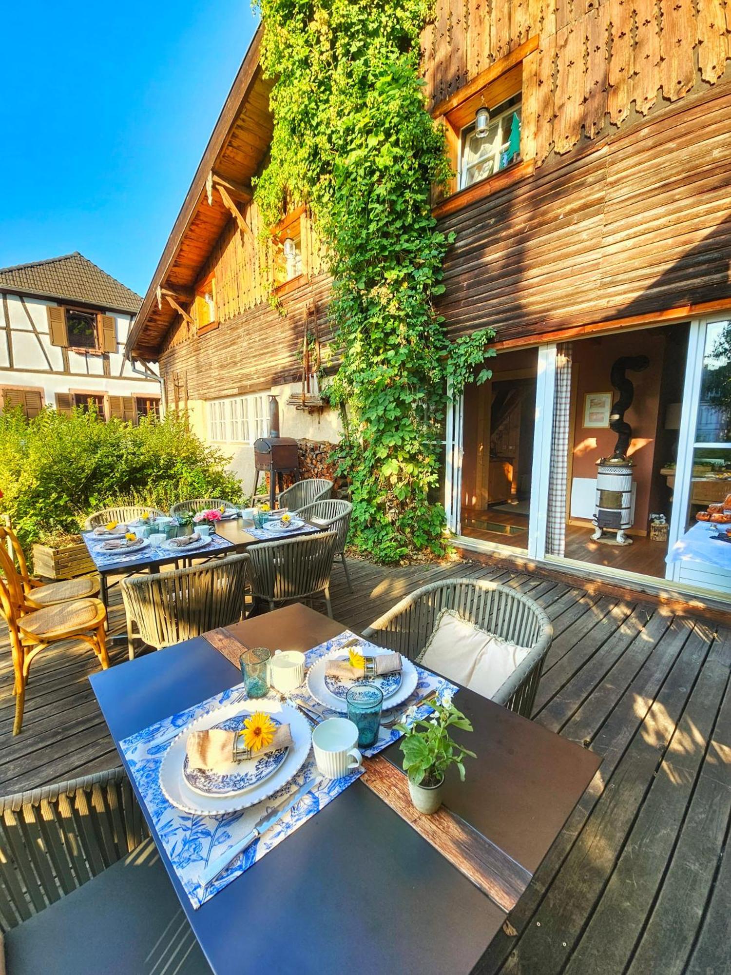 La Grange Du Couvent B&B Ribeauvillé Zewnętrze zdjęcie